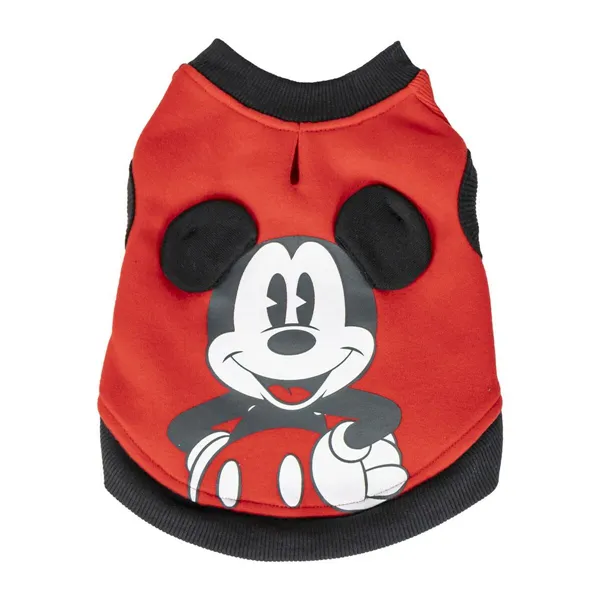 Dog Sweatshirt Mickey Mouse XXS Red