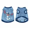 Dog Sweatshirt Stitch M Blue