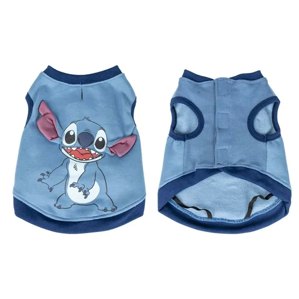 Dog Sweatshirt Stitch S Blue