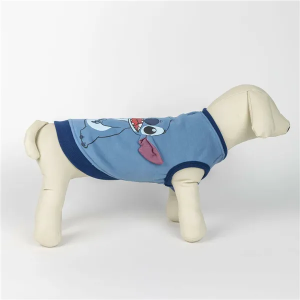 Dog Sweatshirt Stitch S Blue