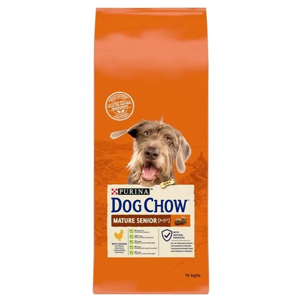 Fodder Purina Dog Chow Mature Senior Senior Chicken 14 Kg