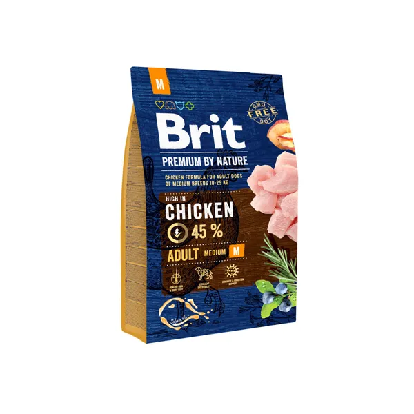 Fodder Brit Premium Adult Chicken 3 Kg