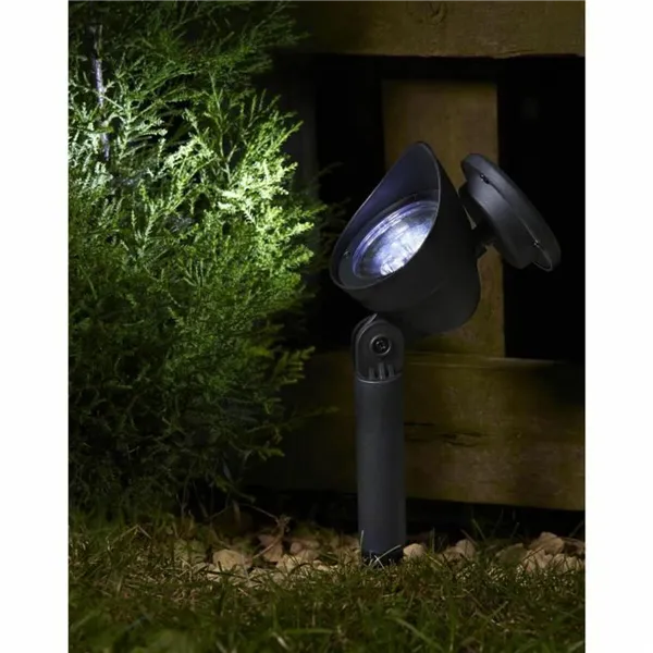 Solar-powered spotlight Smart Garden Black (4 Units)