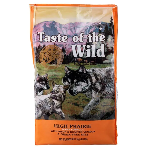 Fodder Taste Of The Wild High Prairie Puppy Kid/Junior Veal 2 Kg