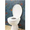 Toilet Seat Gelco polypropylene White Adults Kids (2 Pieces)