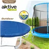 Protective Tarpaulin Aktive Elastic Bed Blue Ø 244 cm (6 Units)