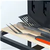 Barbecue Utensils Set Aktive 3 Pieces Barbecue Stainless steel 9 x 41 x 5 cm (4 Units)