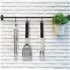 Barbecue Utensils Set Aktive 3 Pieces Barbecue Stainless steel 9 x 41 x 5 cm (4 Units)