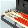 Barbecue Utensils Set Aktive 7 Pieces Barbecue Stainless steel 42 x 67 x 3 cm (4 Units)