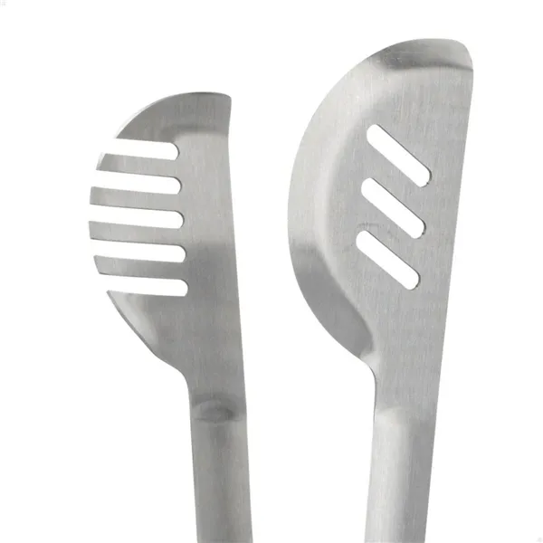 Barbecue Utensils Set Aktive 4 Pieces Barbecue Stainless steel 10 x 42 x 4 cm (4 Units)