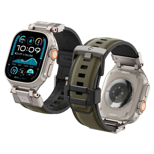 Spigen DuraPro Armor - Band for Apple Watch 44/45/46/49 mm (Military Green)