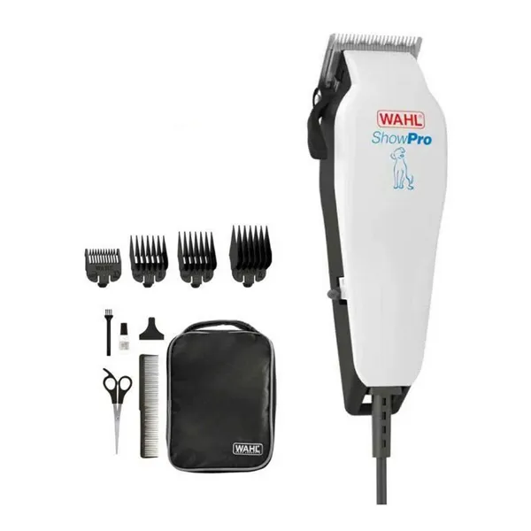 Hair clipper for pets Show Pro Wahl 20110-0460 Stainless steel 19 x 3,1 x 2 cm White