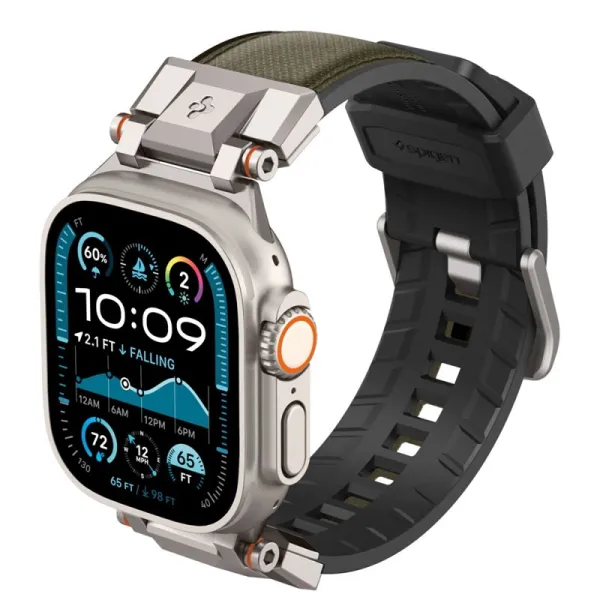 Spigen DuraPro Armor - Band for Apple Watch 44/45/46/49 mm (Military Green)