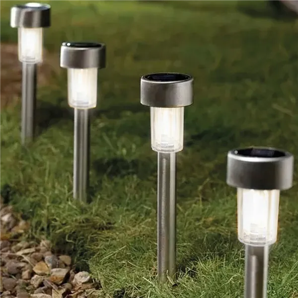 Solar garden lights Aktive Plastic 5,5 x 36 x 5,5 cm (24 Units)