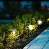 Solar garden lights Aktive Plastic 5,5 x 36 x 5,5 cm (24 Units)