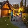 Set of solar garden lights Aktive 4 Pieces Plastic 6 x 39,5 x 6 cm (4 Units)