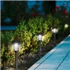 Solar garden lights Aktive polypropylene 14 x 42 x 14 cm (4 Units)