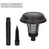 Solar garden lights Aktive polypropylene 14 x 42 x 14 cm (4 Units)