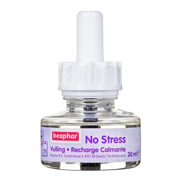 Replacement for Diffuser Beaphar No Stress Calming Refill Cat 30 ml 50 g With pheromones