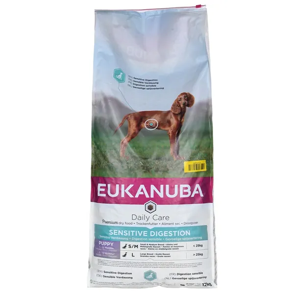 Fodder Eukanuba Kid/Junior Chicken 12 kg