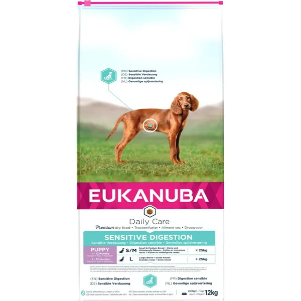 Fodder Eukanuba Kid/Junior Chicken 12 kg