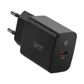 Spigen Essential EE201EU GaN - Wall Charger USB-C 20W (Black)