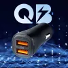 Spigen Essential EV302 - Car Charger 2x USB-A 30W (Black)