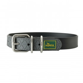 Dog collar Hunter Convenience 53-61 cm L/XL Black