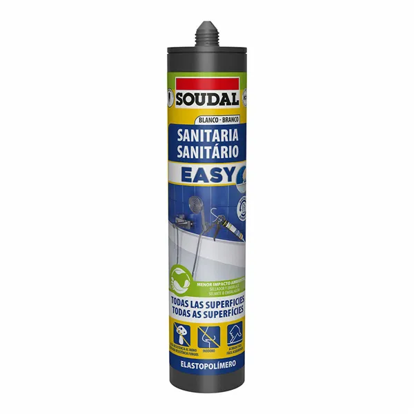 Sealer Soudal Easy 158090 Baths White 290 ml