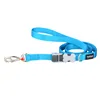 Dog Lead Red Dingo Turquoise