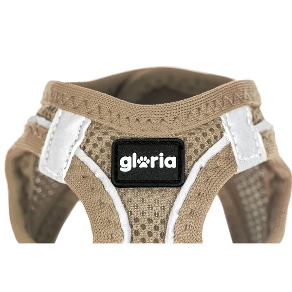 Dog Harness Gloria 28-28,6 cm Beige XXS 24-26 cm