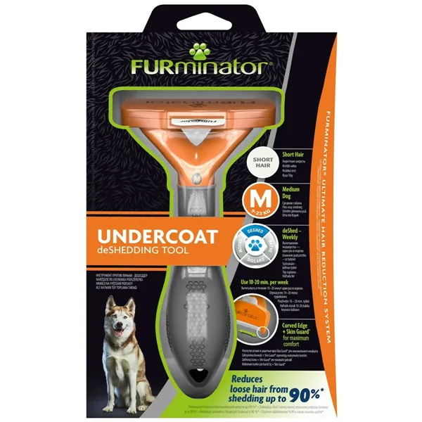 Dog Brush Furminator FUR151388 Black Medium