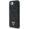 Guess 4G Ring Triangle Logo MagSafe - Case for iPhone 16e (black)