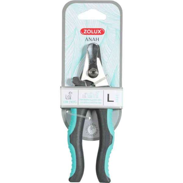 Nail clipper Zolux Dog Black Stainless steel L