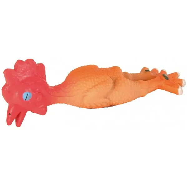 Dog toy Trixie Latex Chicken Multicolour Inside/Exterior (1 Piece)