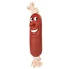 Dog toy Trixie Sausages Brown Bronze Stick