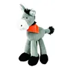 Dog toy Trixie Donkey Grey Multicolour Plush (1 Piece)