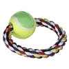 Dog toy Trixie Tennis Multicolour Polyester Cotton