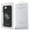 Guess Grained Big 4G Logo Small Classic Logo - Case for iPhone 16e (black)