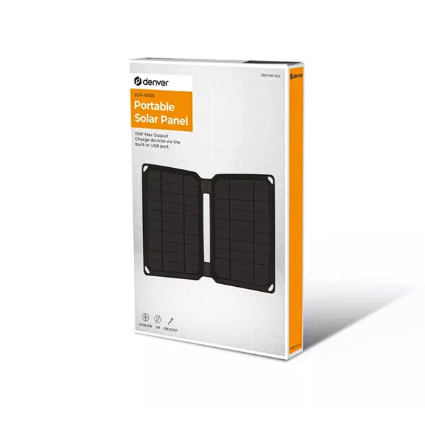 Photovoltaic solar panel Denver Electronics 10 W Foldable