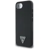 Guess Grained Triangle MagSafe - Case for iPhone 16e (black)