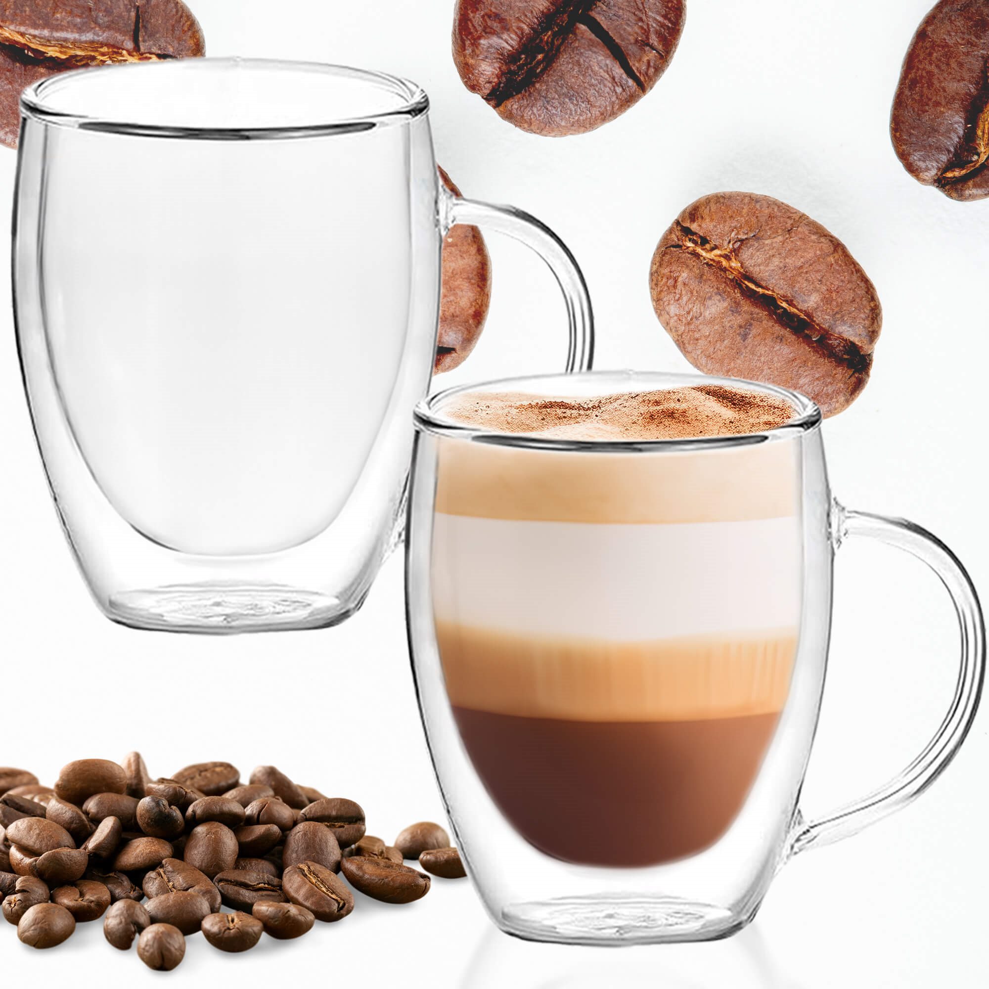 Stiklinis puodelis Springos HA7349 300ml | Pirkti internetu — Megaluks