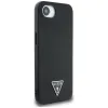 Guess Grained Triangle MagSafe - Case for iPhone 16e (black)