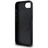 Guess Grained Triangle MagSafe - Case for iPhone 16e (black)