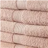 Towel set TODAY 100% cotton 70 x 130 cm Pink (5 Units)