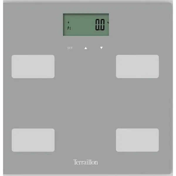 Digital Bathroom Scales Terraillon Regular Fit Grey 160 kg