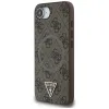 Guess 4G Ring Triangle Logo MagSafe - Case for iPhone 16e (brown)