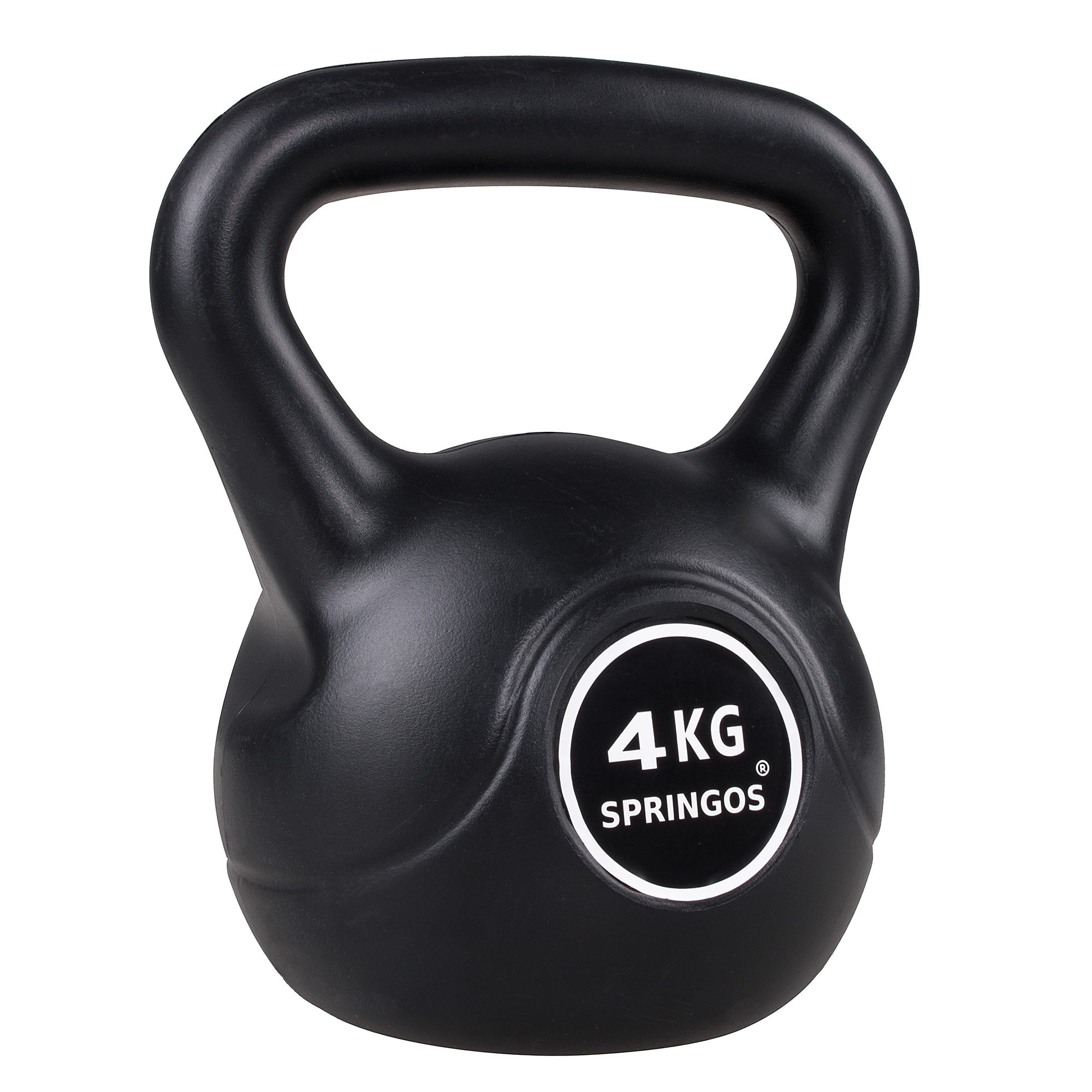 Гиря Springos FA1001, 4 кг, ABS | Купить онлайн — Megaluks