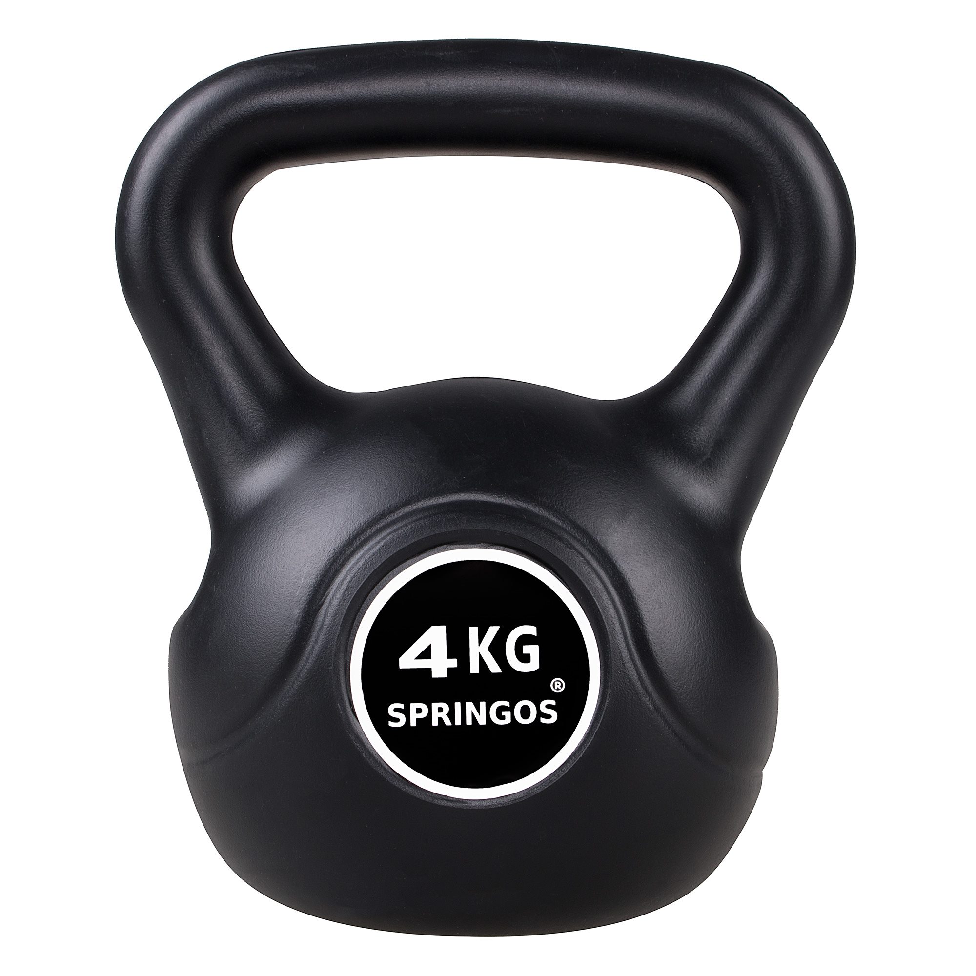 Гиря Springos FA1001, 4 кг, ABS | Купить онлайн — Megaluks