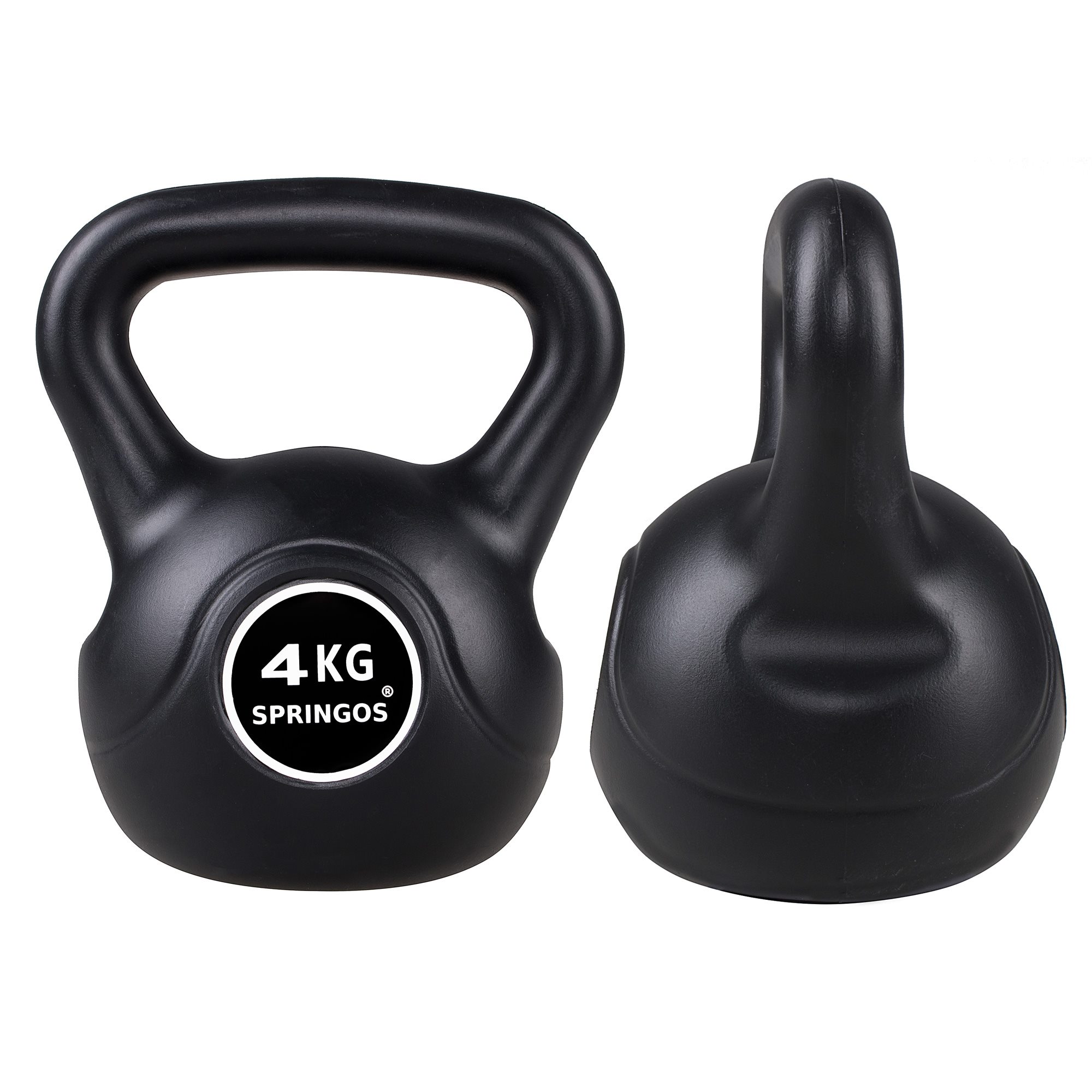 Гиря Springos FA1001, 4 кг, ABS | Купить онлайн — Megaluks
